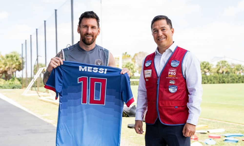 Messi, el Inter de Miami y la Copa América 2024 consiguen el patrocinio de&nbsp;Lowe’s